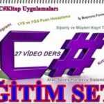 C# Video Eğitim Seti İndir + Uygulamalar