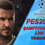 PES 2019 Şampiyonlar Ligi Yaması İndir – PS4 – PC